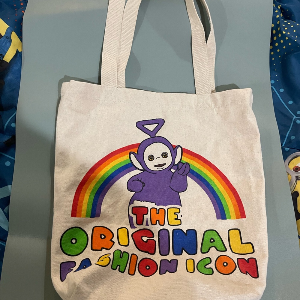 Teletubbies Characters Graphic Tote Bag